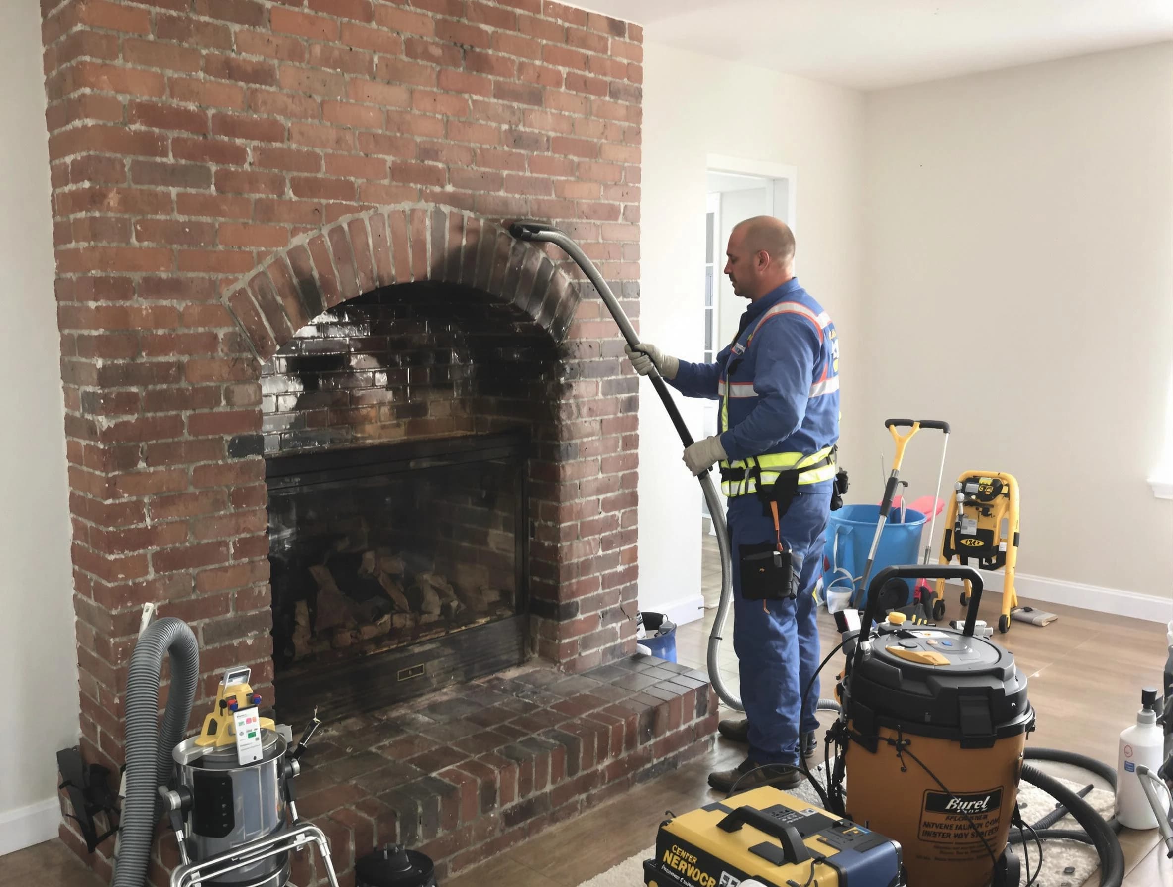 Belleville Chimney Sweep expert performing detailed chimney sweep in Belleville, NJ