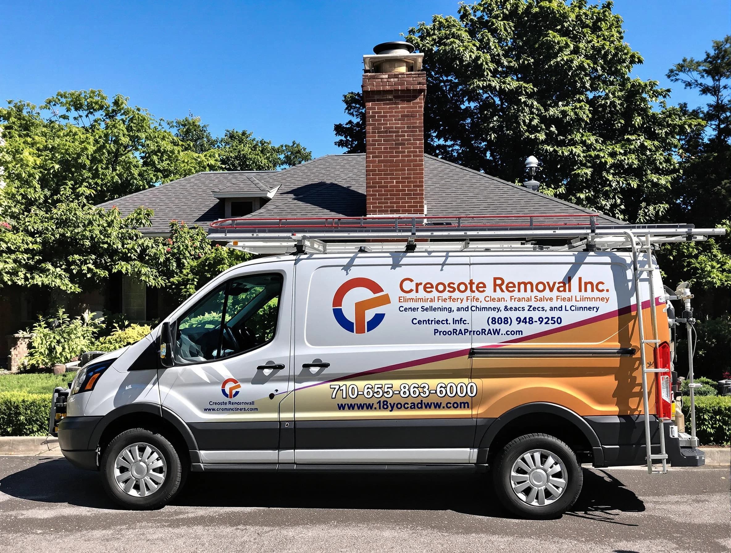 Belleville Chimney Sweep technician removing creosote safely in Belleville, NJ