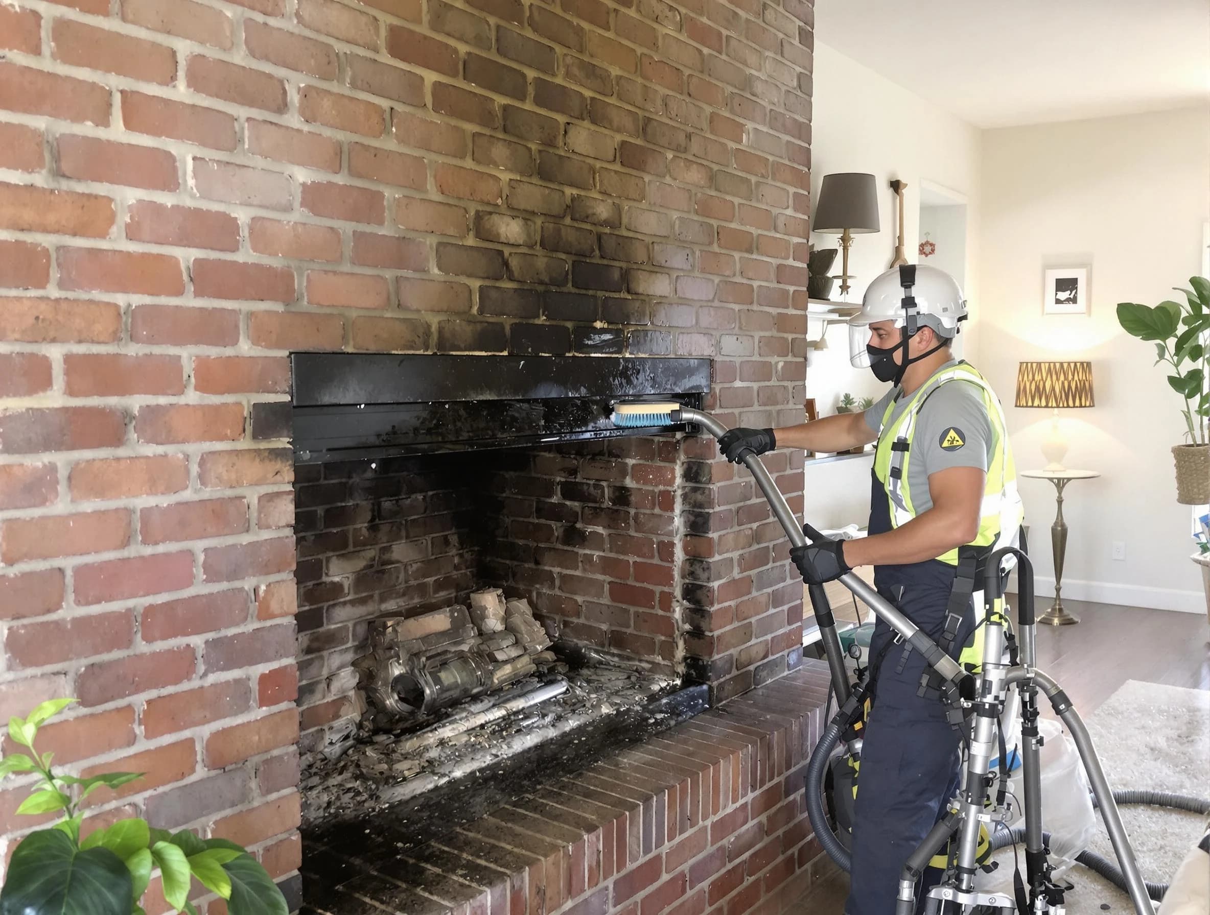 Belleville Chimney Sweep providing fireplace cleaning services in Belleville, NJ