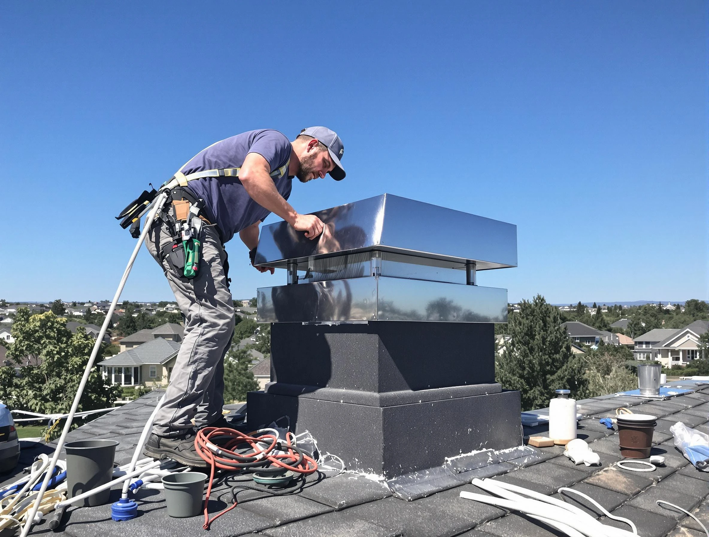 Chimney Cap Services in Belleville
