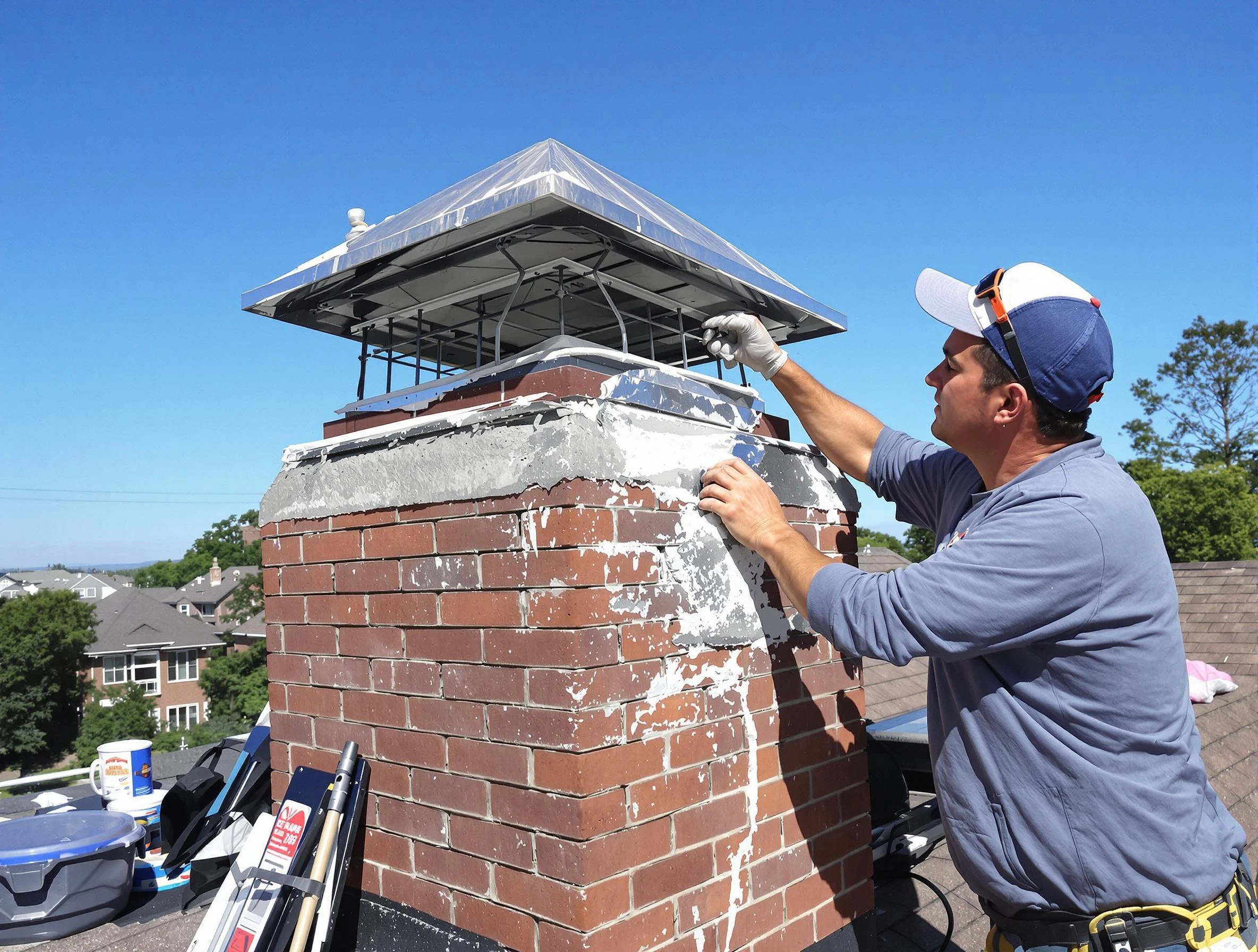 Chimney Crown Services in Belleville