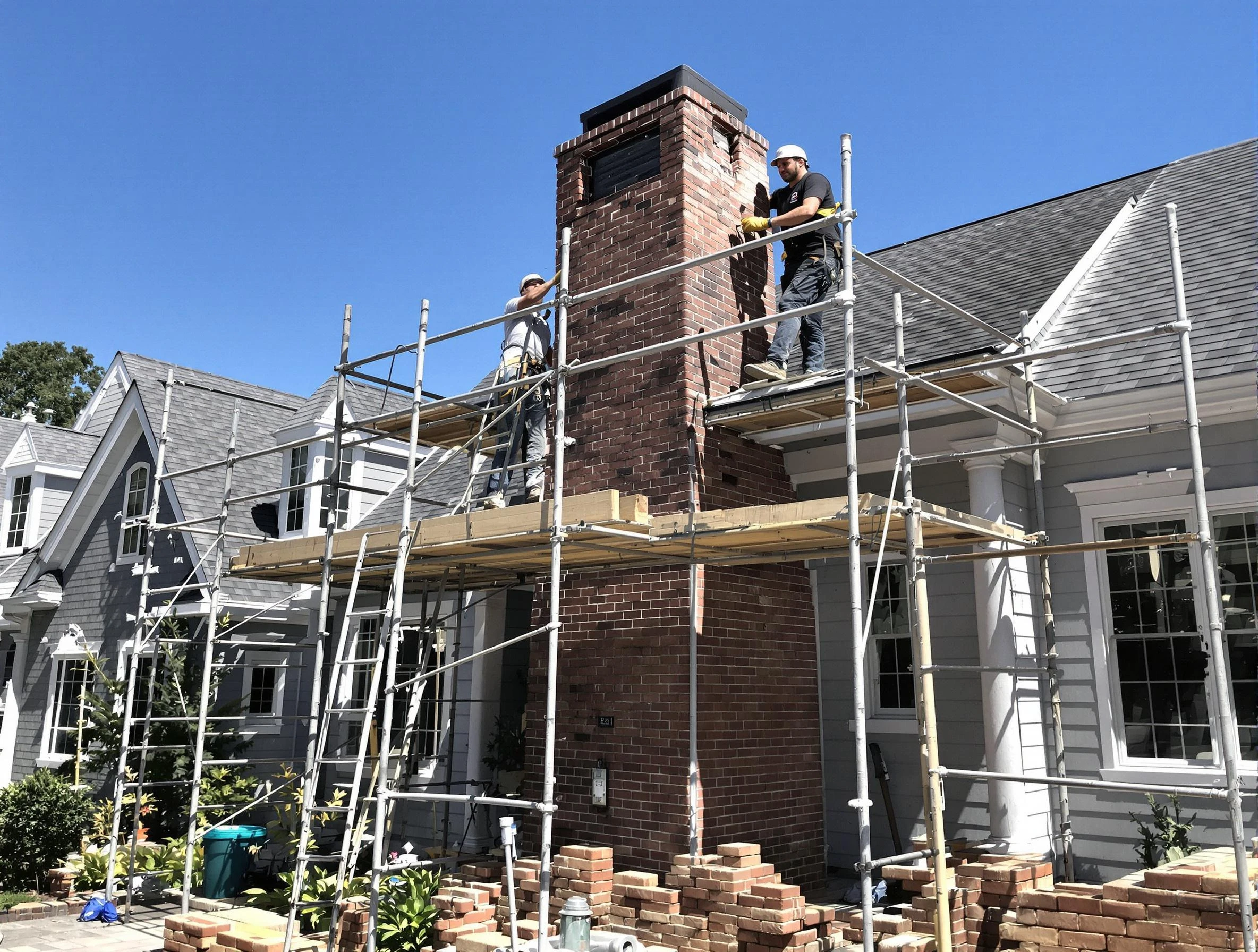 Chimney Rebuilding in Belleville