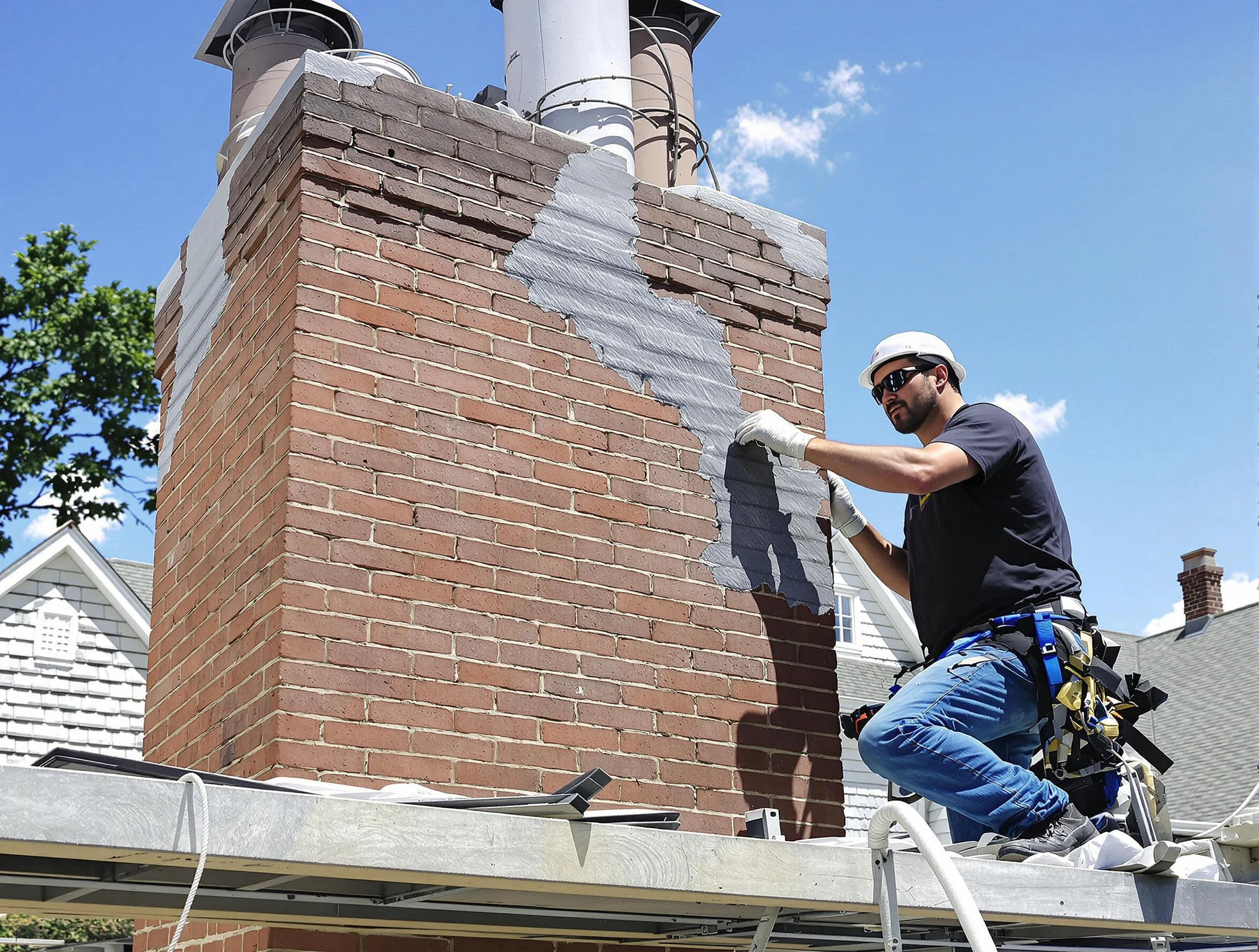 Chimney Restoration in Belleville