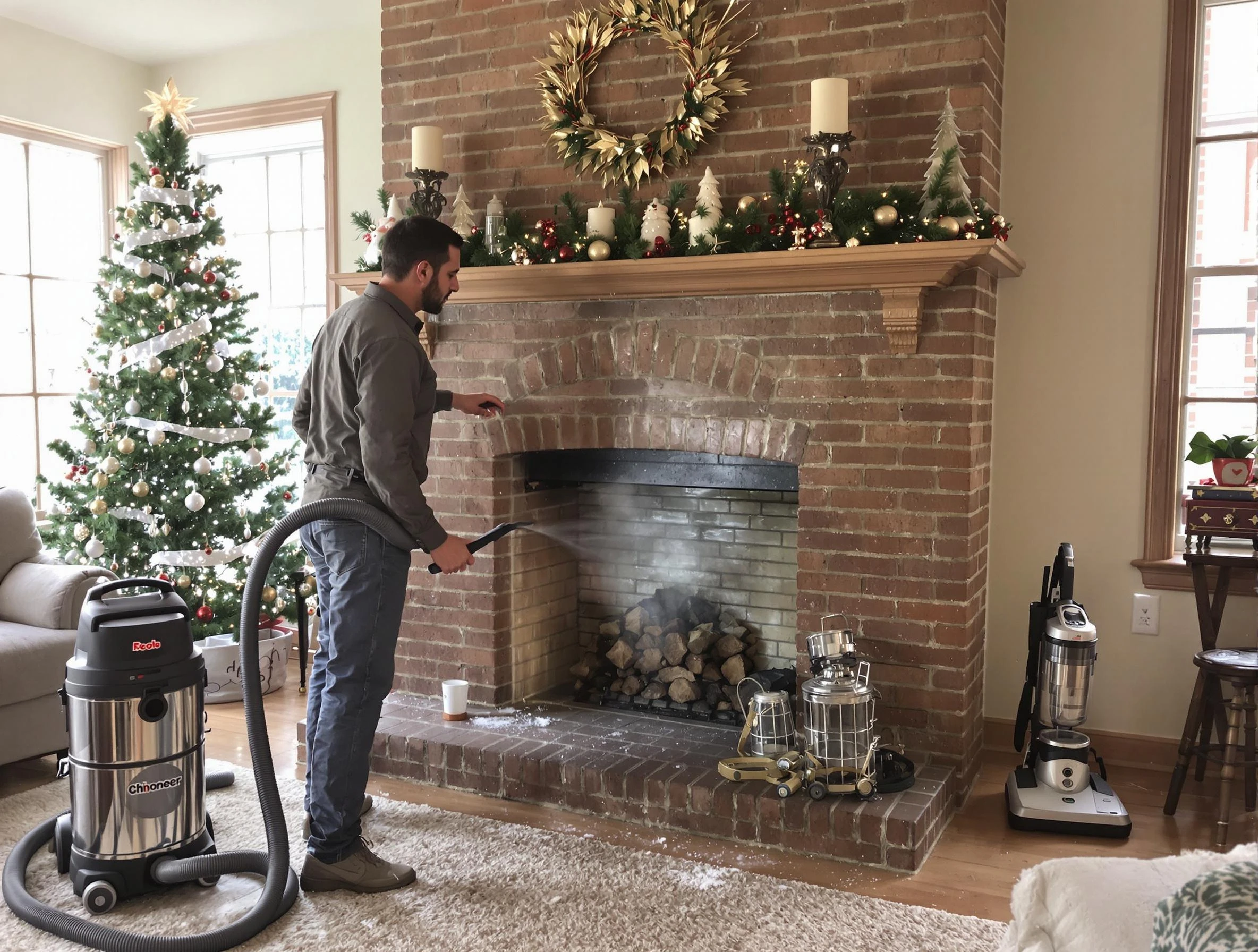 Fireplace Cleaning in Belleville