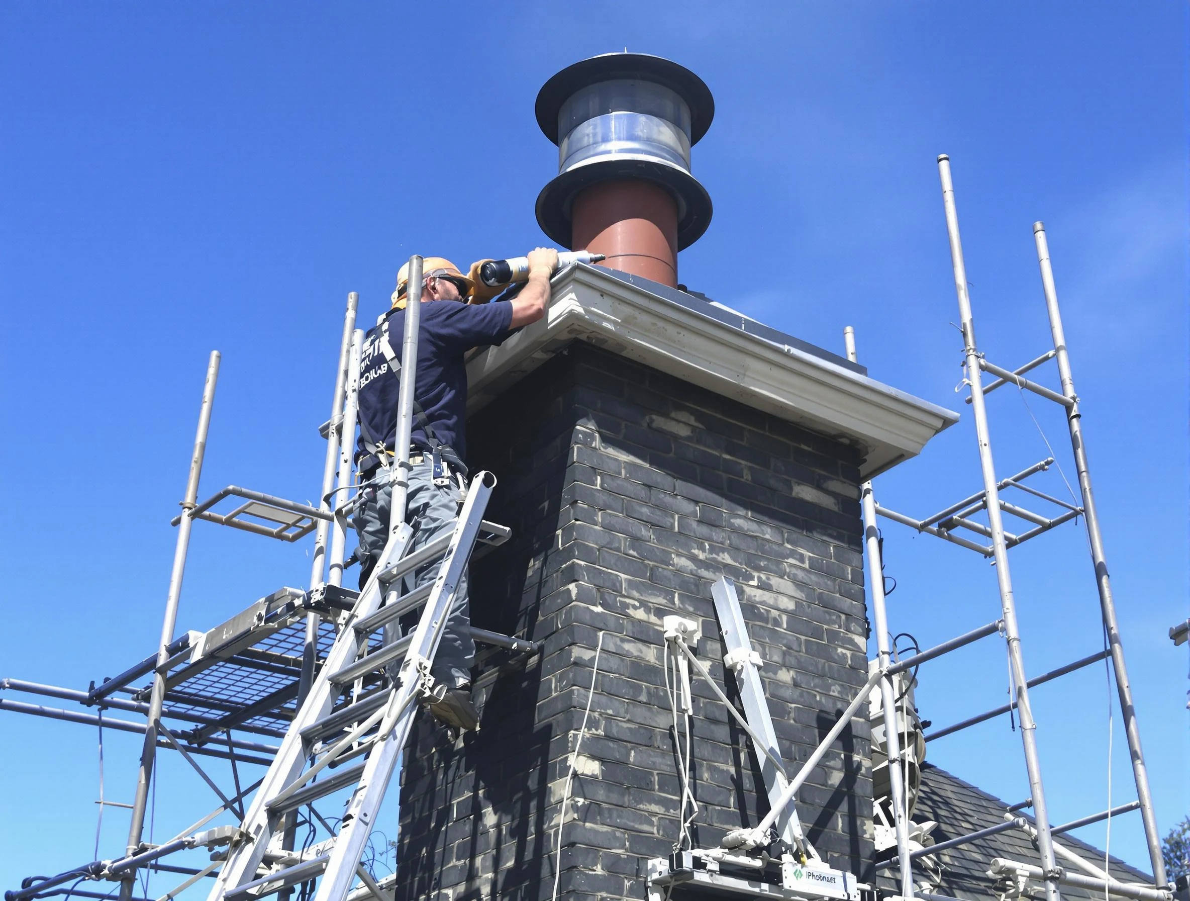 Sturdy chimney crown finished by Belleville Chimney Sweep in Belleville, NJ