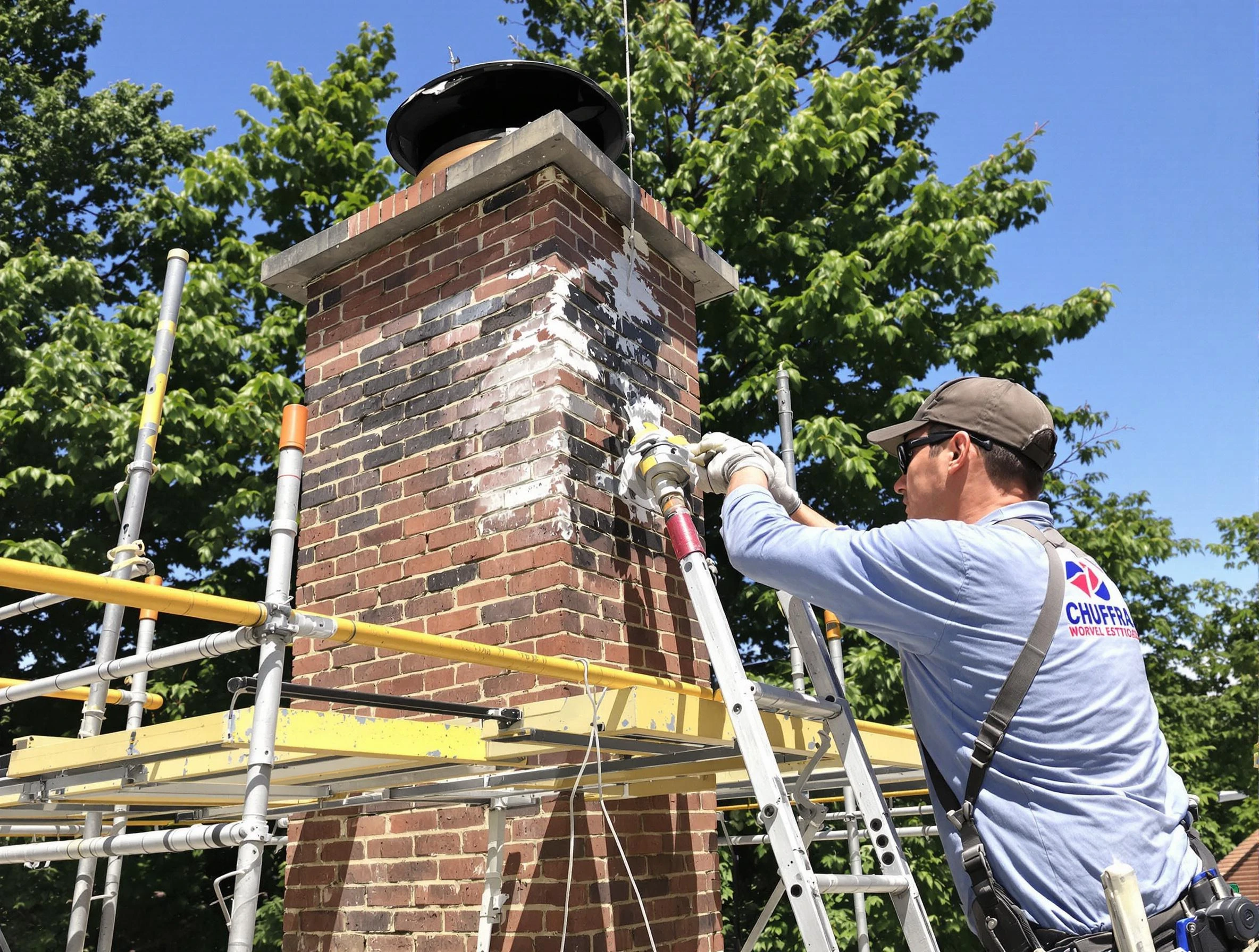 Structural chimney repair by Belleville Chimney Sweep in Belleville, NJ